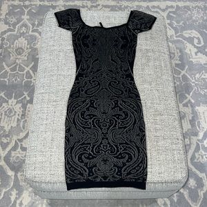 Guess body con mini dress